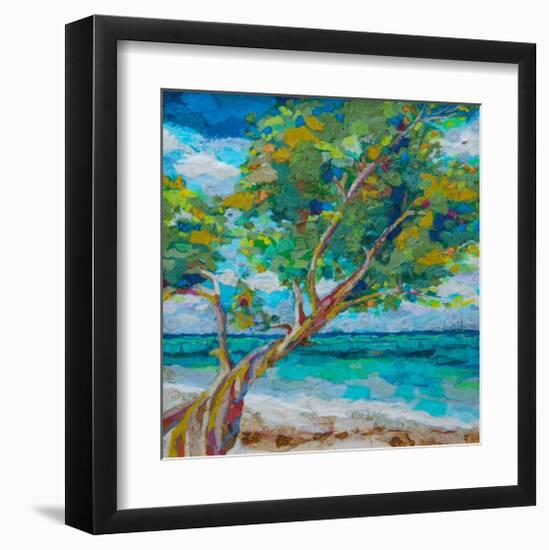 Beach Tree-null-Framed Art Print