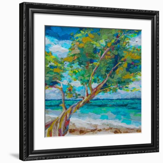 Beach Tree-null-Framed Art Print