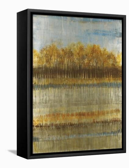 Beach Trees-Liz Jardine-Framed Stretched Canvas