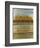 Beach Trees-Liz Jardine-Framed Art Print
