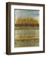 Beach Trees-Liz Jardine-Framed Art Print