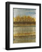 Beach Trees-Liz Jardine-Framed Art Print