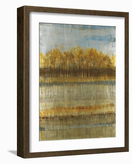 Beach Trees-Liz Jardine-Framed Art Print