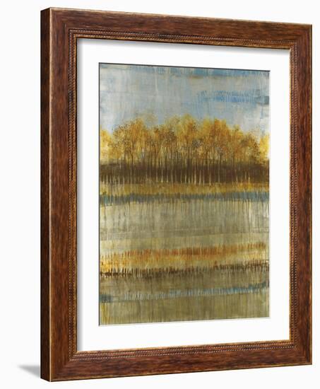 Beach Trees-Liz Jardine-Framed Art Print