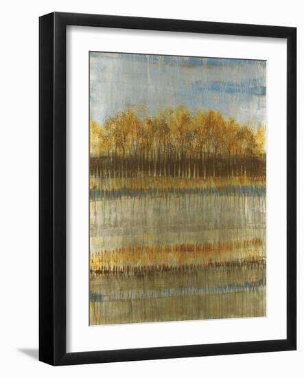 Beach Trees-Liz Jardine-Framed Art Print