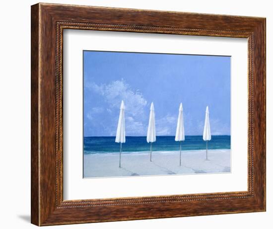 Beach Umbrellas, 2005-Lincoln Seligman-Framed Giclee Print