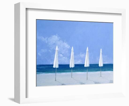 Beach Umbrellas, 2005-Lincoln Seligman-Framed Giclee Print