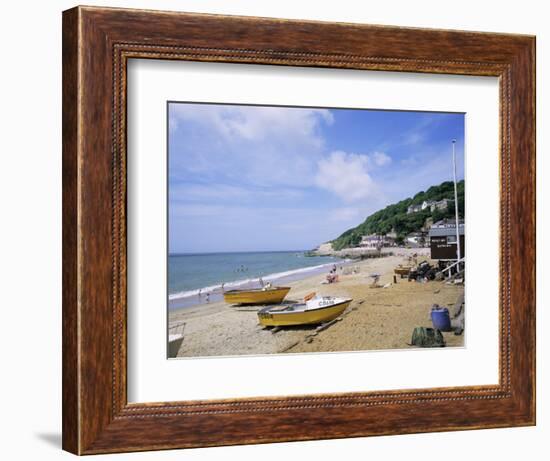 Beach, Ventnor, Isle of Wight, England, United Kingdom-Roy Rainford-Framed Photographic Print