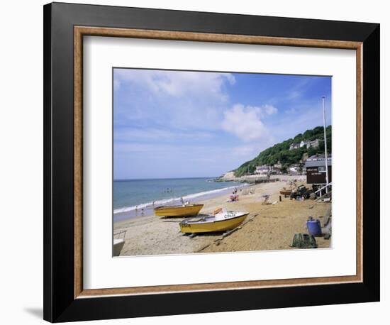 Beach, Ventnor, Isle of Wight, England, United Kingdom-Roy Rainford-Framed Photographic Print