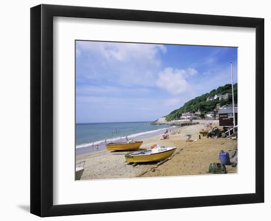 Beach, Ventnor, Isle of Wight, England, United Kingdom-Roy Rainford-Framed Photographic Print