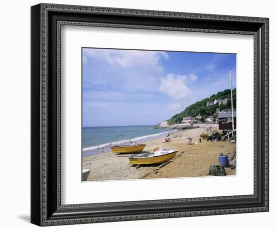 Beach, Ventnor, Isle of Wight, England, United Kingdom-Roy Rainford-Framed Photographic Print