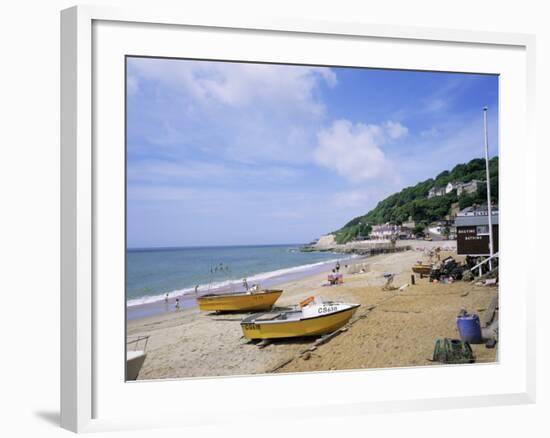 Beach, Ventnor, Isle of Wight, England, United Kingdom-Roy Rainford-Framed Photographic Print