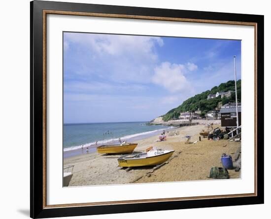 Beach, Ventnor, Isle of Wight, England, United Kingdom-Roy Rainford-Framed Photographic Print