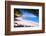 Beach View from Under a Palm Tree, Puerto Rico-George Oze-Framed Photographic Print