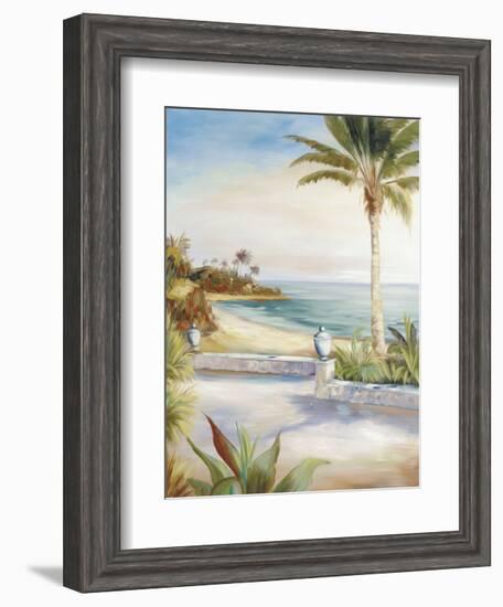 Beach Villa-Marc Lucien-Framed Art Print