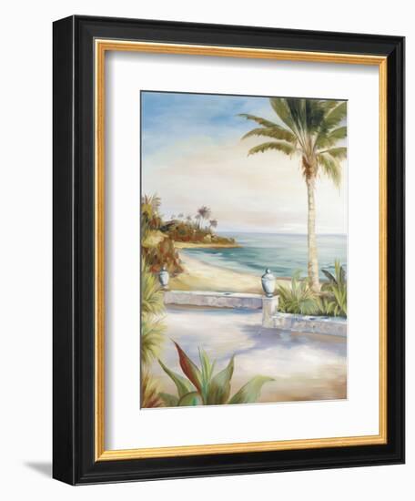 Beach Villa-Marc Lucien-Framed Art Print