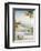 Beach Villa-Marc Lucien-Framed Art Print