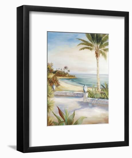 Beach Villa-Marc Lucien-Framed Art Print