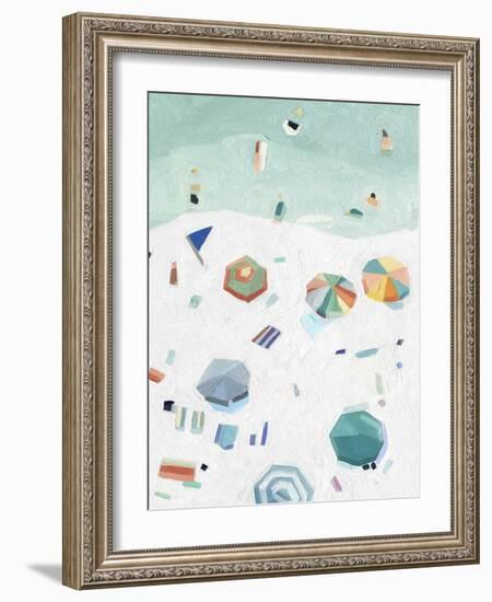 Beach Vista II-Emma Scarvey-Framed Art Print