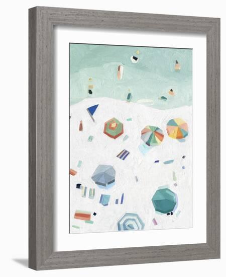 Beach Vista II-Emma Scarvey-Framed Art Print