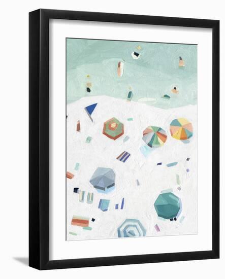 Beach Vista II-Emma Scarvey-Framed Art Print