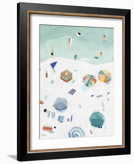 Beach Vista II-Emma Scarvey-Framed Art Print