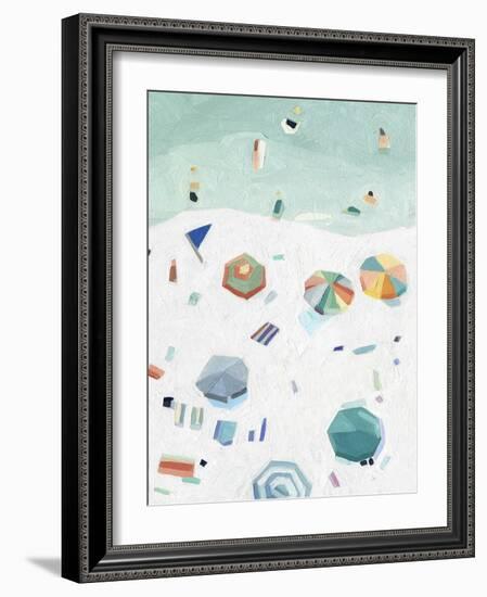 Beach Vista II-Emma Scarvey-Framed Art Print