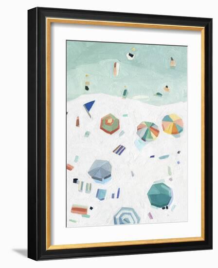 Beach Vista II-Emma Scarvey-Framed Art Print