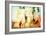 Beach Volleyball 1-THE Studio-Framed Giclee Print