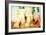 Beach Volleyball 1-THE Studio-Framed Giclee Print