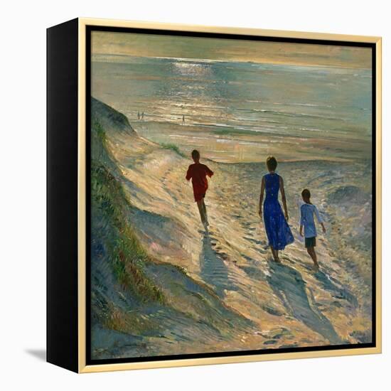 Beach Walk, 1994-Timothy Easton-Framed Premier Image Canvas