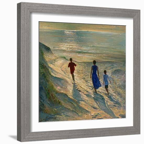 Beach Walk, 1994-Timothy Easton-Framed Giclee Print