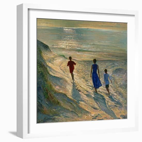 Beach Walk, 1994-Timothy Easton-Framed Giclee Print