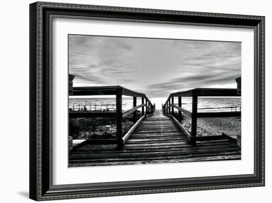 Beach Walk I-Belinda Aldrich-Framed Art Print