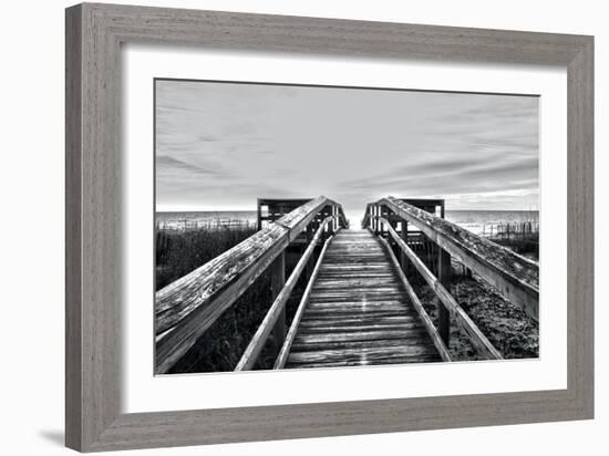 Beach Walk II-Belinda Aldrich-Framed Art Print