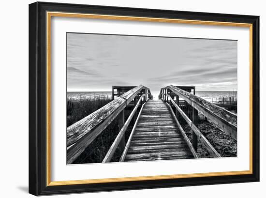 Beach Walk II-Belinda Aldrich-Framed Art Print