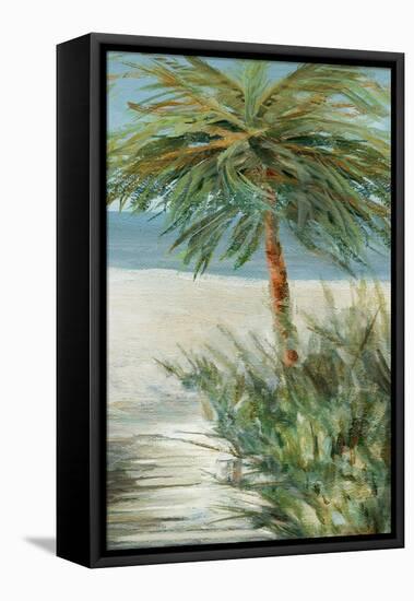 Beach Walk II-Carol Robinson-Framed Stretched Canvas
