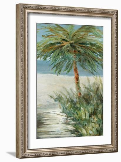 Beach Walk II-Carol Robinson-Framed Art Print