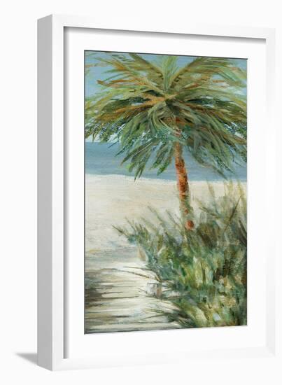 Beach Walk II-Carol Robinson-Framed Art Print