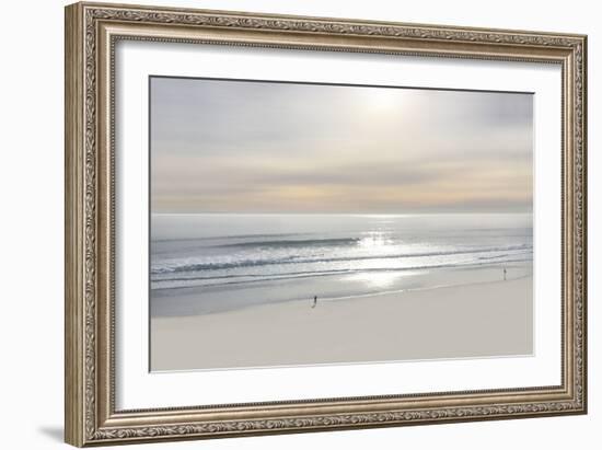 Beach Walk III-Maggie Olsen-Framed Art Print