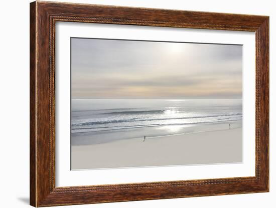 Beach Walk III-Maggie Olsen-Framed Art Print