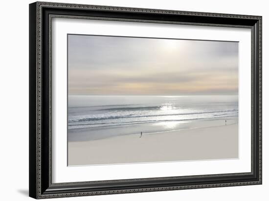 Beach Walk III-Maggie Olsen-Framed Art Print