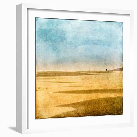 Beach Walk-Pete Kelly-Framed Giclee Print