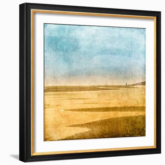 Beach Walk-Pete Kelly-Framed Giclee Print