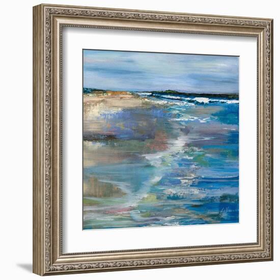 Beach Walk-Jeanette Vertentes-Framed Art Print