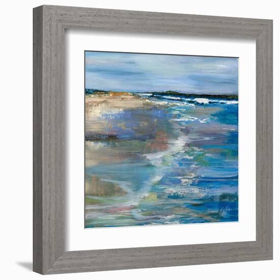 Beach Walk-Jeanette Vertentes-Framed Art Print