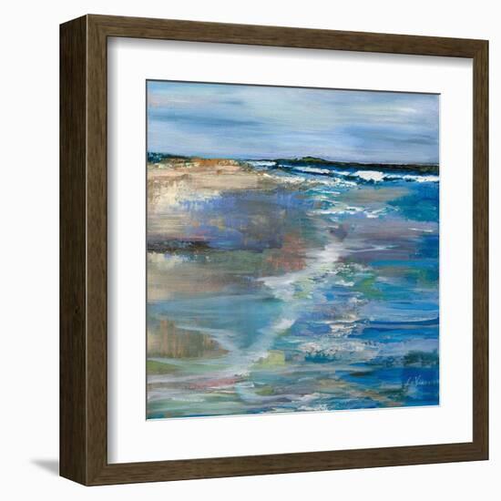 Beach Walk-Jeanette Vertentes-Framed Art Print