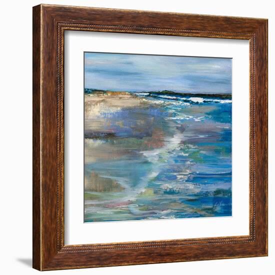 Beach Walk-Jeanette Vertentes-Framed Art Print