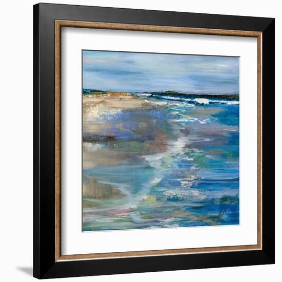 Beach Walk-Jeanette Vertentes-Framed Art Print