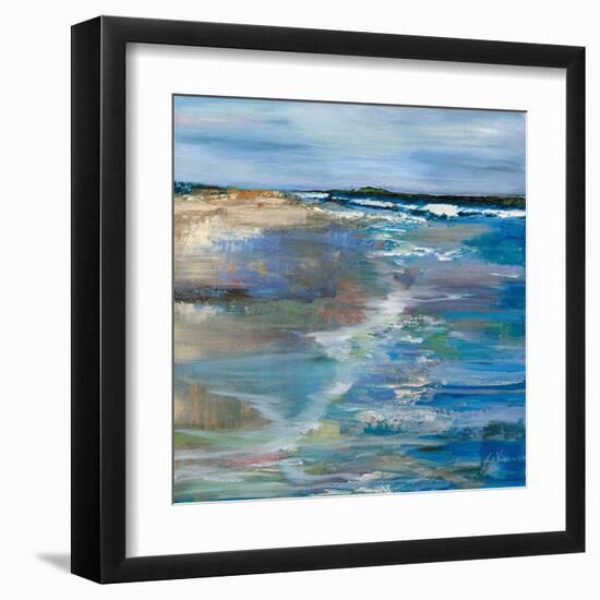 Beach Walk-Jeanette Vertentes-Framed Art Print